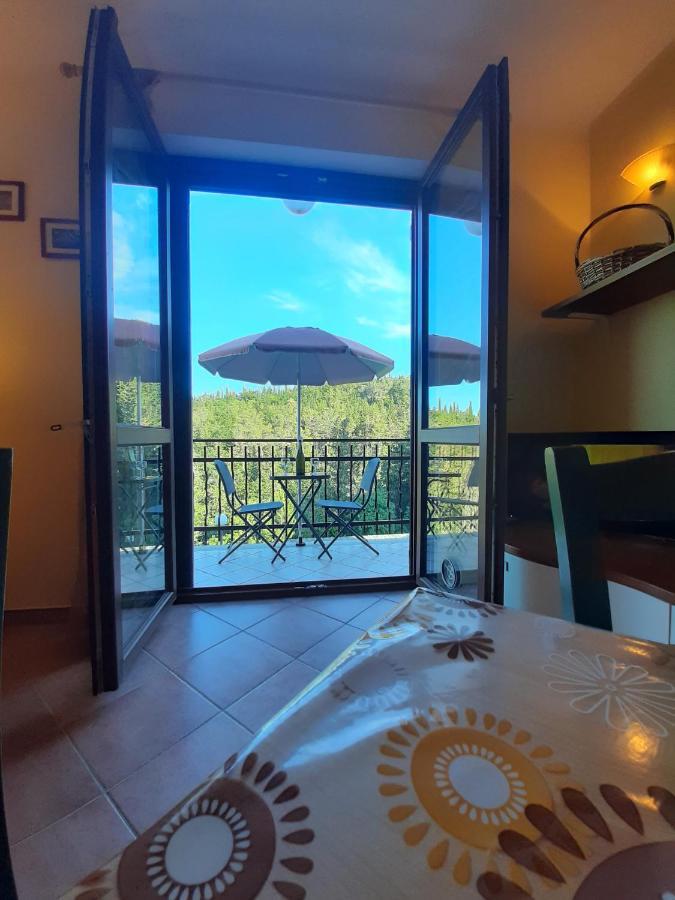 Terrazza Su Fosso Bianco Apartman Bagni San Filippo Kültér fotó