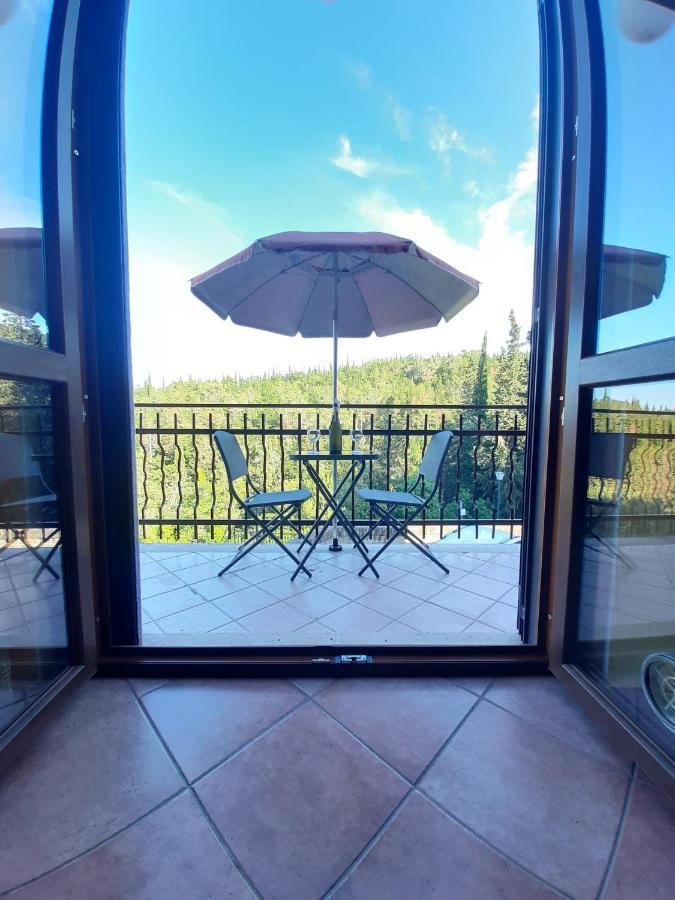 Terrazza Su Fosso Bianco Apartman Bagni San Filippo Kültér fotó